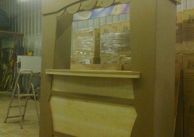 Puppet theatre in workshop